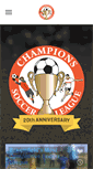 Mobile Screenshot of championssoccerleague.com